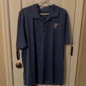 XL light blue YMCA polo shirt